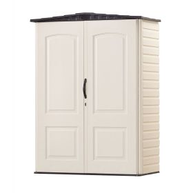 Outdoor 4.5-ft x 2-ft Study Double Walled Storage Shed