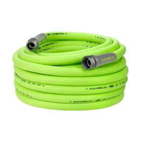 Flexzilla Garden Hose 5/8" x 75' 3/4" - 11 1/2 GHT Fittings ZillaGreen